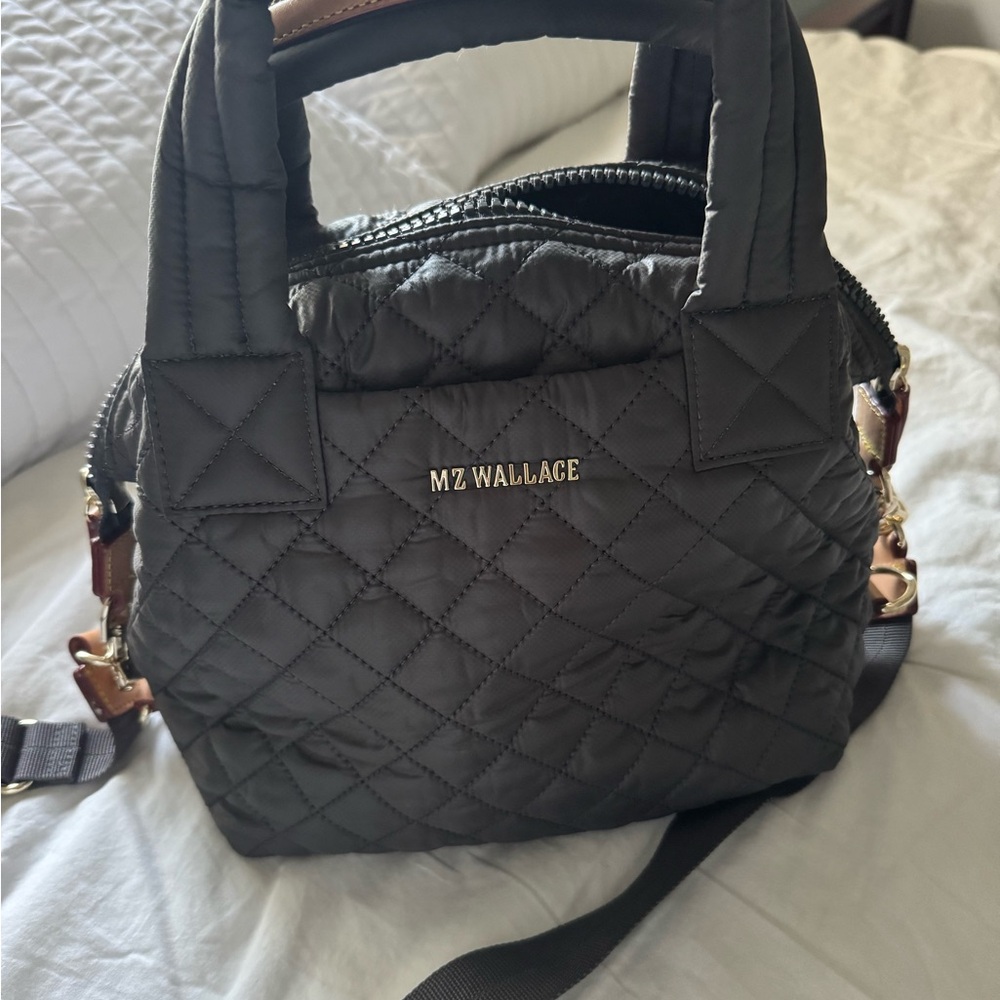 MZ Wallace Quilted Crossbody Bag in Magnet new not tags - Picture 3 of 13